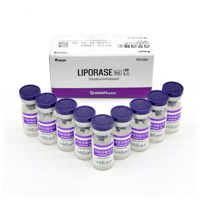 उपचर्म Hyaluronidase लिपोरेज इंजेक्शन वसा पिघलने भंग Hyaluronic एसिड
