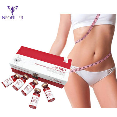 रेड स्लिमिंग लिपोलिसिस सॉल्यूशन विटामिन बी12 नो नीडल फैट डिसॉल्व टमी