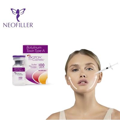 झुर्रियों के लिए 3ml पाउडर माथे विरोधी शिकन बोटोक्स Allergan बोटुलिनम विष