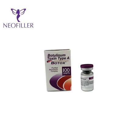 झुर्रियों के लिए 3ml पाउडर माथे विरोधी शिकन बोटोक्स Allergan बोटुलिनम विष