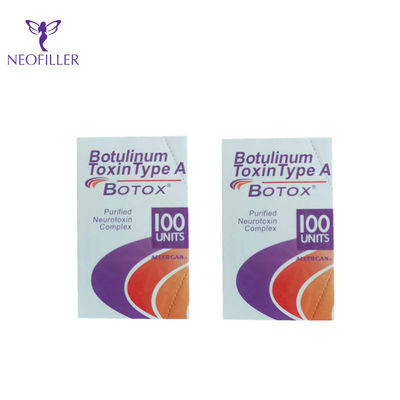झुर्रियों के लिए 3ml पाउडर माथे विरोधी शिकन बोटोक्स Allergan बोटुलिनम विष
