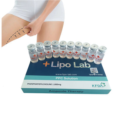 10vials/बॉक्स फैट रिडक्शन लिपोलिसिस सॉल्यूशन Ppc लिपो लैब फैट डिसॉल्व