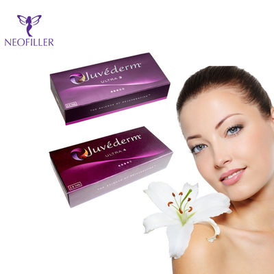 2ml इंजेक्शन Juvederm रिंकल फिलर Hyaluronic चिन ट्रांसपेरेंट Juvederm Ultra 3