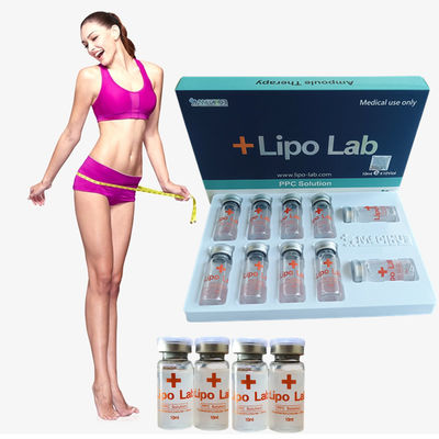 ट्रांसपेरेंट बॉडी स्लिमिंग लिपोलिसिस सॉल्यूशन 0.15cc - 0.2cc परमानेंट फैट डिसॉल्विंग इंजेक्शन
