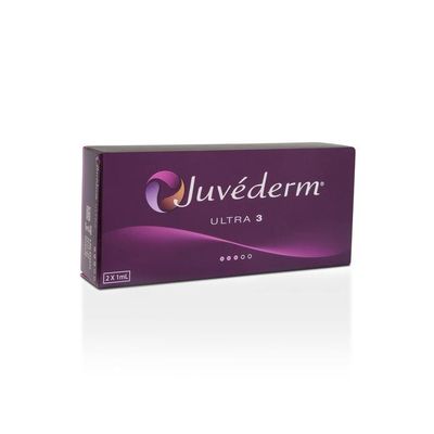नमी स्थायी त्वचीय Juvederm होंठ भराव एसिड Hialuronic Juvederm अल्ट्रा 3 Utral 4