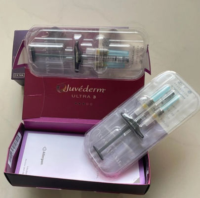 नमी स्थायी त्वचीय Juvederm होंठ भराव एसिड Hialuronic Juvederm अल्ट्रा 3 Utral 4
