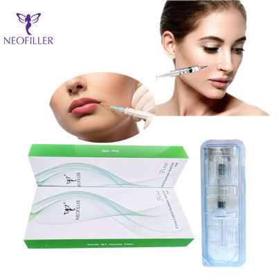 चेहरे के लिए 1ml 2ml Hyaluronic एसिड त्वचीय भराव वृद्धि Hyaluronic एसिड भराव