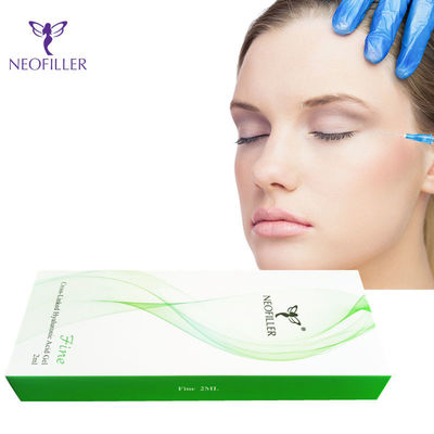 नितंबों के लिए 2ml झुर्रियाँ Hyaluronic एसिड क्रॉसलिंकिंग Hyaluronic एसिड त्वचीय भराव