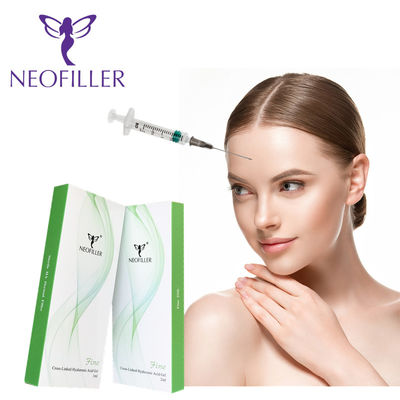 नितंबों के लिए 2ml झुर्रियाँ Hyaluronic एसिड क्रॉसलिंकिंग Hyaluronic एसिड त्वचीय भराव