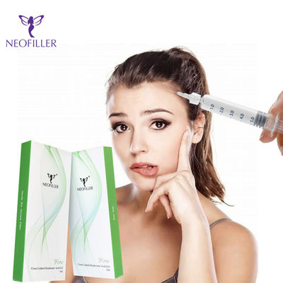 Dermal 24Mg/Ml Hyaluron भराव इंजेक्शन गाल गद्दी सूक्ष्म होंठ संवर्धन