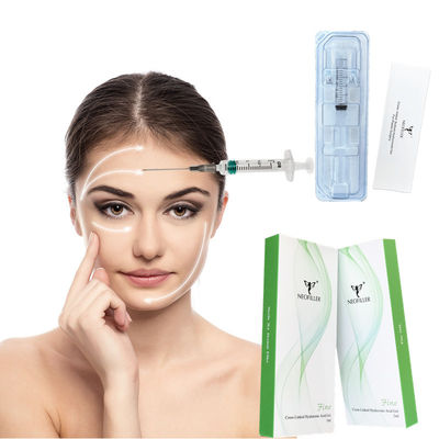 Dermal 24Mg/Ml Hyaluron भराव इंजेक्शन गाल गद्दी सूक्ष्म होंठ संवर्धन