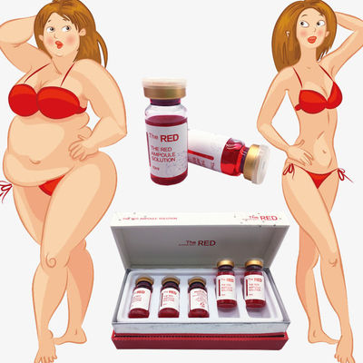 रेड लिपोलिसिस सॉल्यूशन बॉडी पीपीसी लिपोलिसिस इंजेक्शन स्लिमिंग लिपो लैब