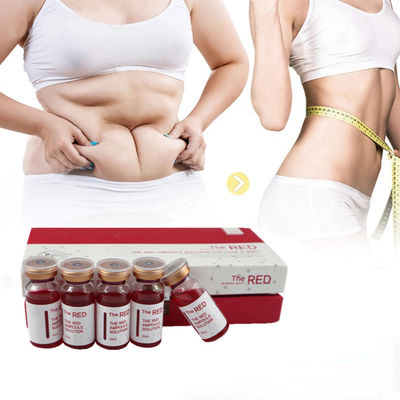 लाल Ampoule फैट शॉट्स वजन घटाने 10cc शरीर पेट में वसा भंग इंजेक्शन
