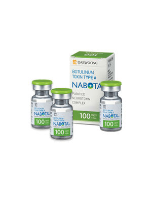 झुर्रियों को दूर करने के लिए A 100u Toxina Botulinica Nabota Korea  टाइप करें