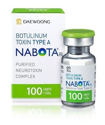 झुर्रियों को दूर करने के लिए A 100u Toxina Botulinica Nabota Korea  टाइप करें