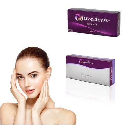 Salons Juvederm Hyaluronic एसिड फिलर्स फेशियल इंजेक्शन और डर्मल फिलर्स 24mg/ml