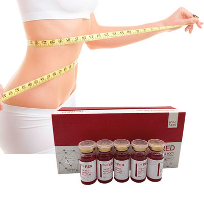 रेड लिपोलिसिस सॉल्यूशन फैट डिसॉल्विंग इंजेक्शन Kybella 10Ml/Vial