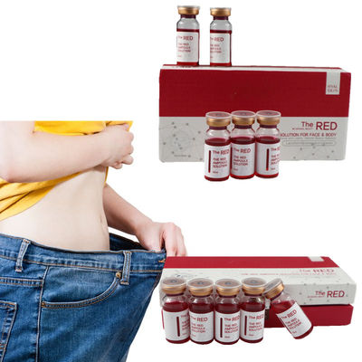 रेड लिपोलिसिस सॉल्यूशन फैट डिसॉल्विंग इंजेक्शन Kybella 10Ml/Vial