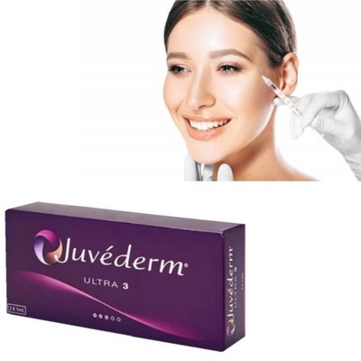 Hyaluronic त्वचीय Juvederm अल्ट्रा 3 लिप फिलर फेशियल सूक्ष्म गाल फिलर्स