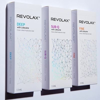 Hyaluronic एसिड रिवोलैक्स डर्मल फिलर क्रॉस लिंकिंग कोरियन क्रॉस लिंक्ड हा फिलर