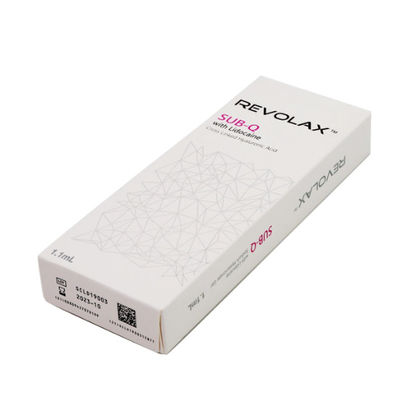 Hyaluronic एसिड रिवोलैक्स डर्मल फिलर क्रॉस लिंकिंग कोरियन क्रॉस लिंक्ड हा फिलर