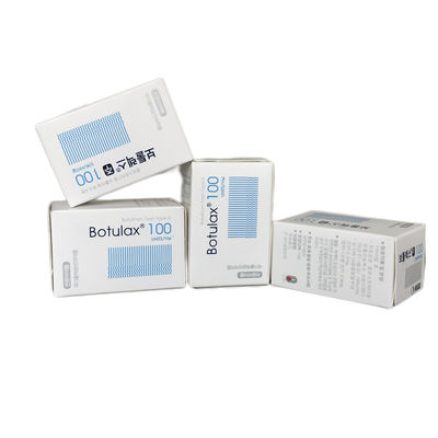 Faical Wrinkles Botulax Units Jaw स्लिमिंग इंजेक्शन  मांसपेशियों के संकुचन के लिए 2.5 मि.ली.