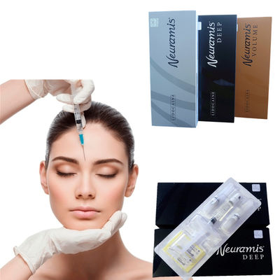 नाक के लिए मेडिकल नेचुरल पॉलिमर हयालूरोनिक एसिड लिप इंजेक्शन 1ml न्यूरैमिस फिलर