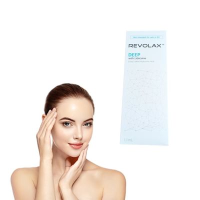 20Mg/Ml Sub Q Revolax Dermal Filler 1.1ml एंटी रिंकल Hyaluronic एसिड