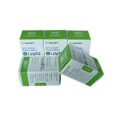 बोटुलिनम NABOTA इंजेक्शन एंटी रिंकल 100 यूनिट Nabota  FDA स्वीकृत