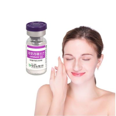 Lyophilized पाउडर सफेद लिपोरेज इंजेक्शन कोरिया चेहरे Hyaluronidase भराव विघटनकर्ता