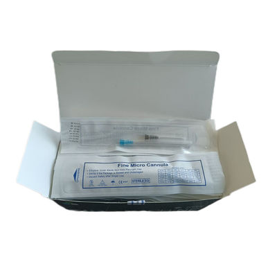 भराव इंजेक्शन माइक्रो कुंद सुई प्रवेशनी सिरिंज 27g 38mm