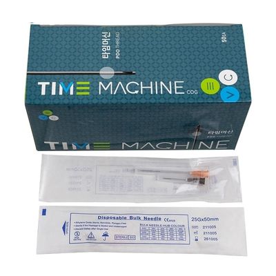 सीई ब्यूटी ब्लंट कैन्युला नीडल 25g*50mm 18g*70mm टू नीडल