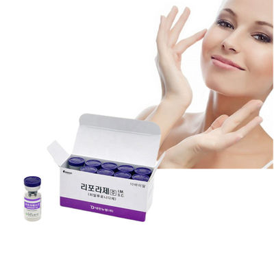 Hyaluronic एसिड लिपोरेज़ लिपो घुलने वाले इंजेक्शन समाधान 10 शीशियाँ घुल जाती हैं