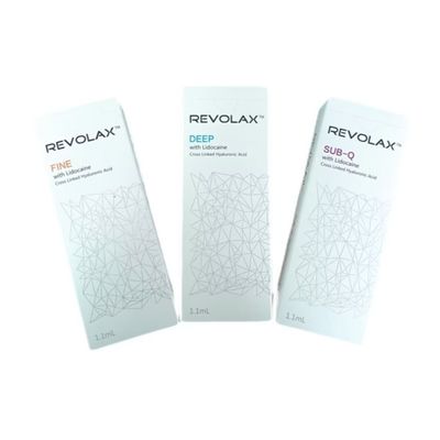 लंबे समय तक चलने वाली झुर्रियों को कम करने के लिए Revolax Dermal Filler Sub-Q