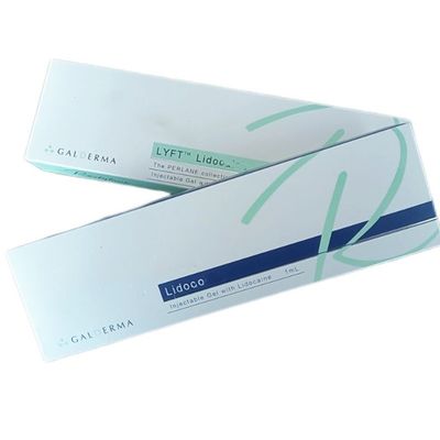 Hyaluronic एसिड त्वचीय होंठ रेस्टीलेन Lyft गाल भराव विरोधी शिकन इंजेक्शन के साथ