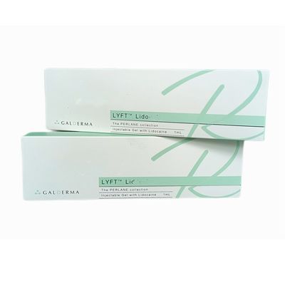 इंजेक्शन Lyft Lido Hyaluronic Acid Dermal Filler चेहरे की झुर्रियों और फोड़े को कम करता है