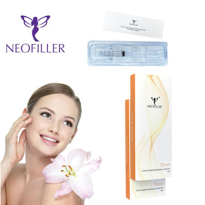 पारदर्शी चेहरे के लिए Hyaluronic एसिड Dermal Filler कमरे के तापमान पर भंडारण