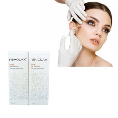 सिरिंज पैकेजिंग चेहरे के होंठों को भरने के लिए Hyaluronic Acid Revolax Dermal Filler