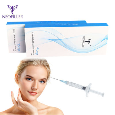 कमरे के तापमान पर भंडारण के लिए स्टेरिल सिरिंज में 24mg/Ml Hyaluronic Acid Dermal Filler