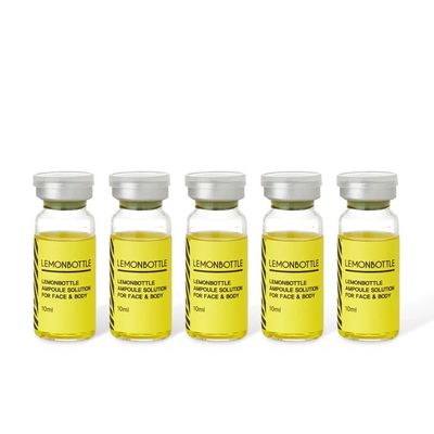 लहसुन की बोतल वसा घटाने के लिए अंतिम लिपोलिसिस समाधान 10ml*5 बोतलें उच्च एकाग्रता सूत्र