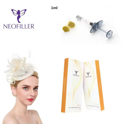 चेहरे नाक होंठ वृद्धि के लिए Hyaluronic एसिड Dermal Filler 24mg/ml