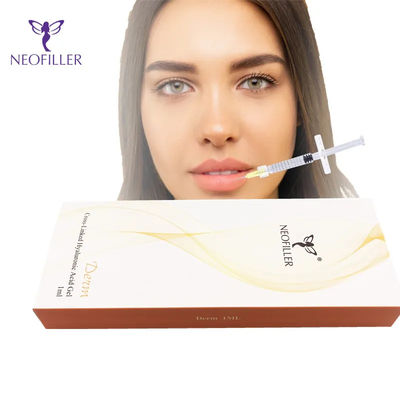 चेहरे नाक होंठ वृद्धि के लिए Hyaluronic एसिड Dermal Filler 24mg/ml