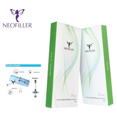 चेहरे के इंजेक्शन के लिए Neofiller 24mg/ml पारदर्शी Hyaluronic एसिड फिलर
