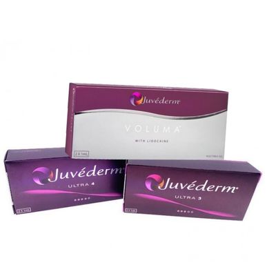 Juvederm Ultra 3 Ultra 4 Voluma इंजेक्शन फेशियल फिलर 2* 1ml नासोलाबियल फोल्ड के लिए