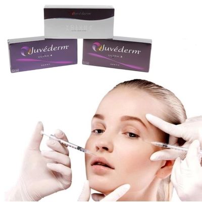 2ml फेस केयर Juvederm क्रॉस लिंक्ड डर्मल फिलर हाइलूरोनिक एसिड इंजेक्शन