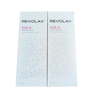 लंबे समय तक चलने वाली झुर्रियों को कम करने के लिए Revolax Dermal Filler Sub Q