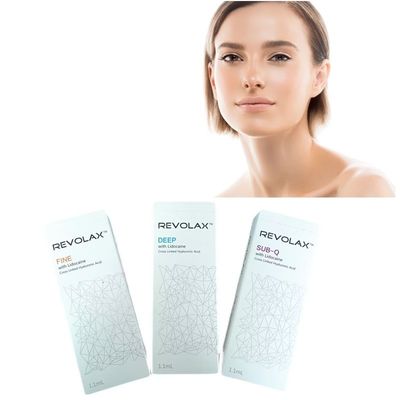 लंबे समय तक चलने वाली झुर्रियों को कम करने के लिए Revolax Dermal Filler Sub Q