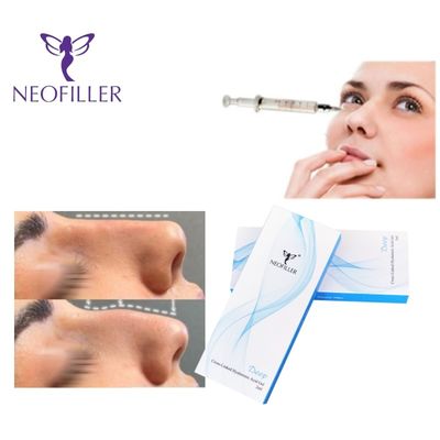 उच्च गुणवत्ता वाले मेडिकल ग्रेड होंठ चेहरे गहरे Hyaluronic एसिड त्वचा भराव 1ml 2ml 5ml