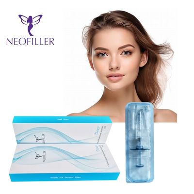 उच्च गुणवत्ता वाले मेडिकल ग्रेड होंठ चेहरे गहरे Hyaluronic एसिड त्वचा भराव 1ml 2ml 5ml