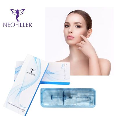 उच्च गुणवत्ता वाले मेडिकल ग्रेड होंठ चेहरे गहरे Hyaluronic एसिड त्वचा भराव 1ml 2ml 5ml